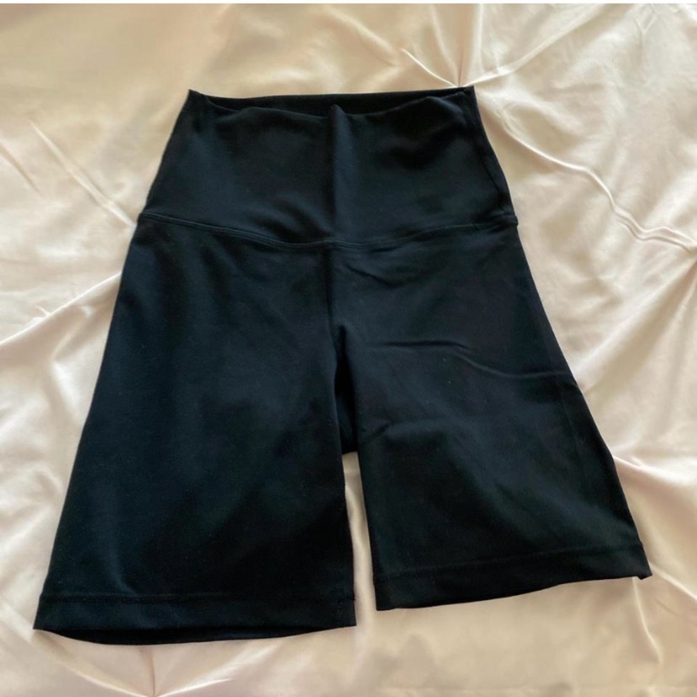 90 Degree By Reflex Black Bike Shorts